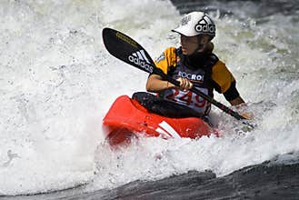 Kayak woman