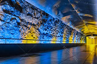 Magic tunnel of Monaco