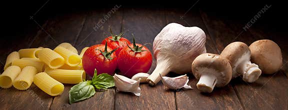 Italian Food Pasta Background