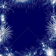 Fireworks frame