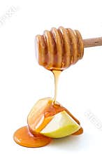 Honey and apple