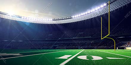 Football Arena Stadium Day