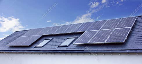 Solar Panel House