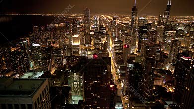 Chicago Skyline from Above