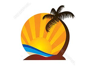 Beach logo