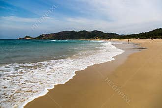 Beach Mole (praia Mole) in Florianopolis, Santa Catarina, Brazil.