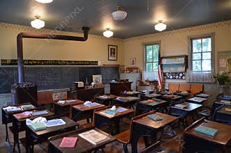 Old one room schoolhouse
