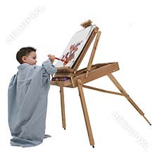 Boy Child Painting 01
