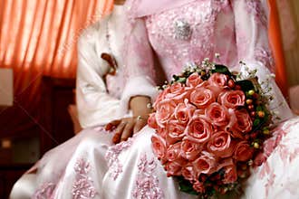 Malay Wedding Flower Bouquet