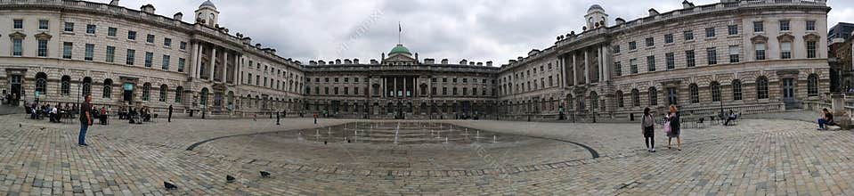 Somerset House, courtyard of Somerset House, London