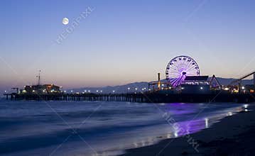 Moonlight over Los Angeles