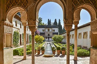 Palacio de Generalife, Granada, Spain