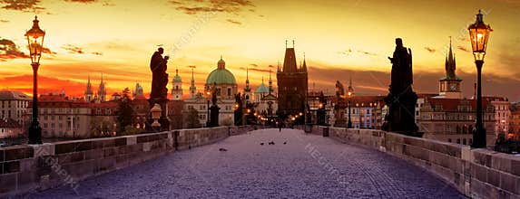 Charles Bridge in the Prague