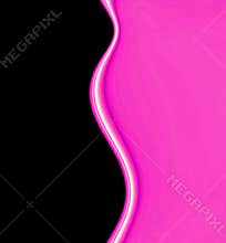 Smooth Hot Pink Waves
