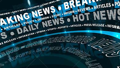 Breaking News - Rotated Words