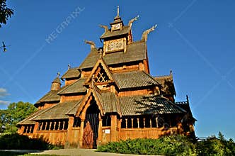 Stave church of Norwegian design