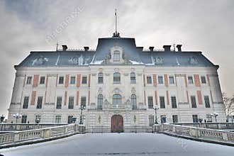 Beautiful castle in Pszczyna, Poland