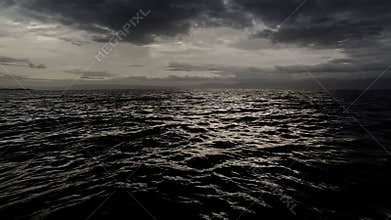 Rough sea