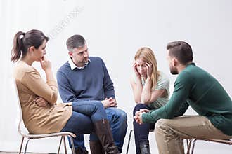 Supporting worried friend