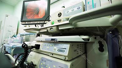 Gastroscopy Office in Hospital of Ambulance