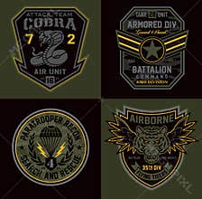 Special unit miltary badge patches