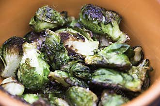 Charred Brussel Sprouts