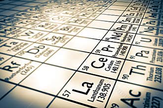 Rare earth chemical elements focus