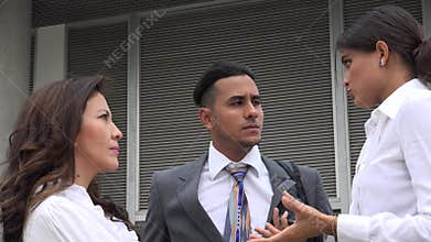 Business Woman Explaining Tasks