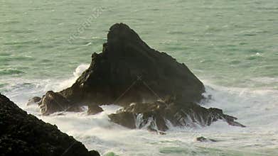 The Bull Rock Outcrop, Cornwall