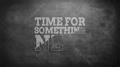 Time for something new