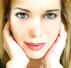 Face close-up