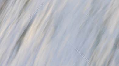 Water curtain abstract close up