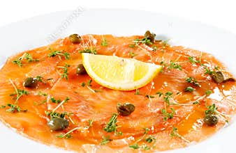 Salmon Carpaccio