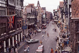 Chester, England circa 1960's.