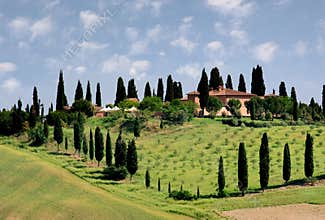 Tuscany landscape-Italy
