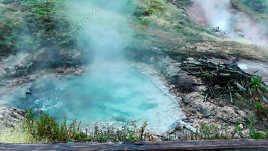Seamless loop - Geothermal Hot Springs plus Geyser