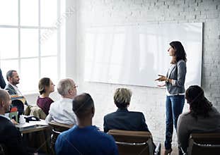 Conference Training Planning Learning Coaching Business Concept