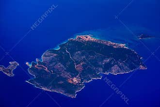 Island in Aegean Sea