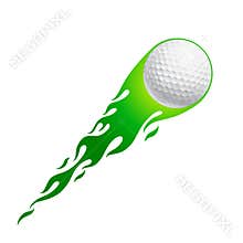 Hot Golf Ball