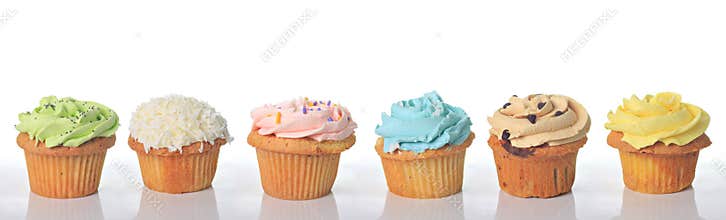 Birthday cupcakes