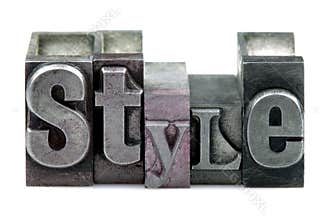 Letterpress Style
