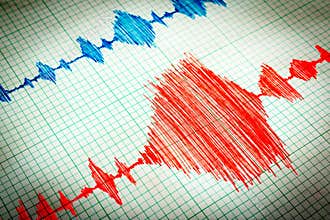 Seismological device sheet - Seismometer vignette red