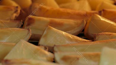 Process of baking potato