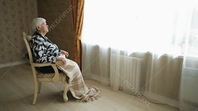 Lonely Senior Woman