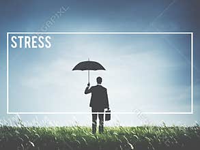 Stress Negative Unhappy Mood Problem Concept