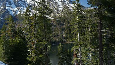 Panorama of the Lake Tahoe
