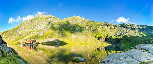 Balea lake panorama,