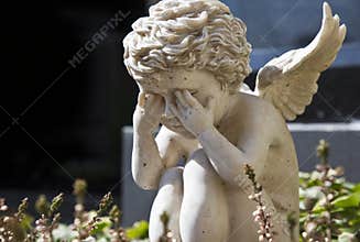 Sad angel