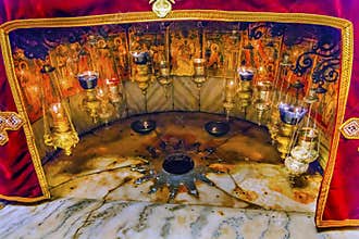 Grotto Cave Church of the Nativity Bethlehem West Bank Palestine
