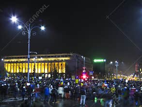 Protests in Romania against corruption